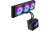 Asus ROG RYUO IV SLC 360 ARGB Liquid CPU Cooler, AMOLED, 3x120mm ARGB