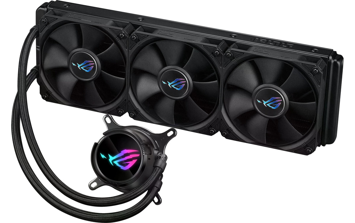 Asus ROG STRIX LC III 360 Liquid CPU Cooler, LCD, 3x120mm