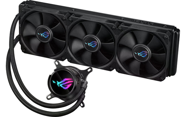 Asus ROG STRIX LC III 360 Liquid CPU Cooler, LCD, 3x120mm