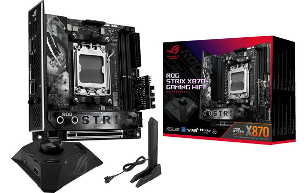 ASUS ROG STRIX X870-I GAMING, mini-ITX, AM5 AMD X870, 2x DDR5, PCI-E 5.0