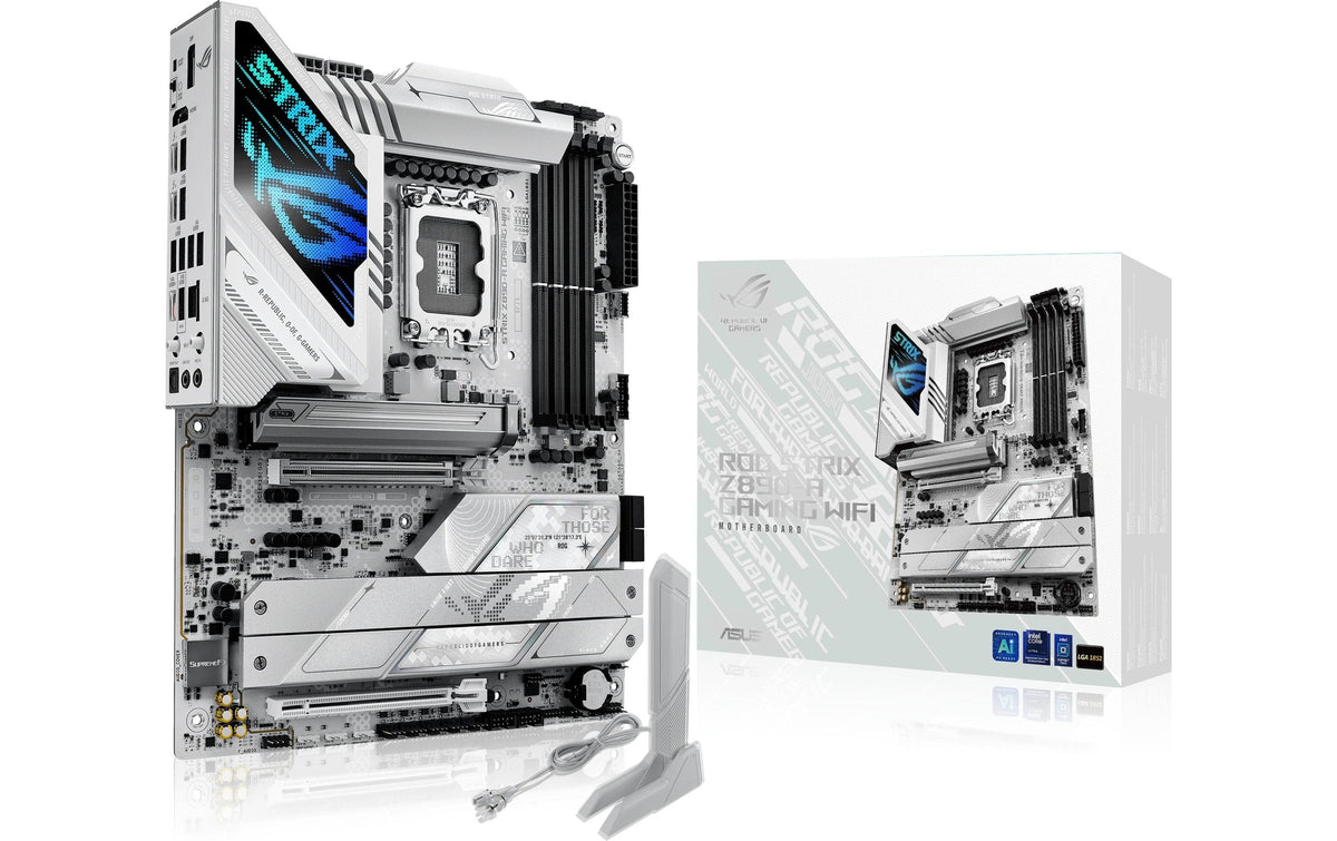 ASUS ROG STRIX Z890-A GAMING WIFI, LGA 1851 ATX, Intel Z890, 4x DDR5, PCI-E 5.0