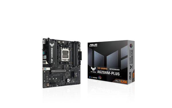 ASUS TUF GAMING A620AM-PLUS, mATX AM5, AMD A620A, 4x DDR5, PCIe 4.0