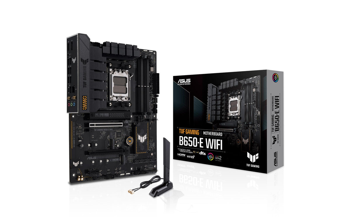ASUS TUF GAMING B650-E WIFI, ATX AM5, AMD B650, 4x DDR5, PCIe 4.0, WiFi 6E