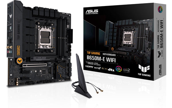 ASUS TUF GAMING B650M-E WIFI, mATX AM5, AMD B650, 4x DDR5, PCIe 4.0, WiFi 6E