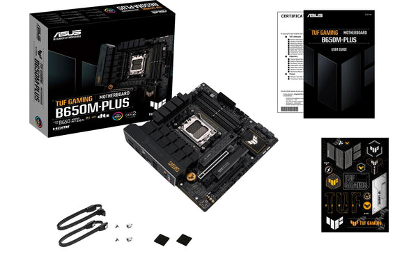 ASUS TUF GAMING B650M-PLUS, mATX AM5, AMD B650, 4x DDR5, PCIe 4.0