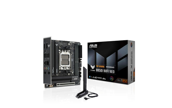 ASUS TUF GAMING B850I WIFI NEO, mITX AM5, AMD B850, 2x DDR5, PCIe 5.0