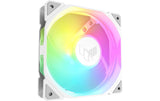 ASUS TUF GAMING TR120 FAN ARGB WHT 120x120x28mm, PWM, 2000rpm, max. 29 dB