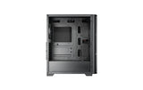 Chieftec ATX Gehäuse AS-02B-OP, black 2 x2.5, 2x 3.5, Lüfter optional