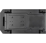 Chieftec mATX Gehäuse AS-02B-TG-OP, black 2 x2.5, 2x 3.5, Lüfter optional, Glasfen.