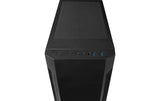 Chieftec Midi Tower AS-01B-OP, schwarz o.NT je 2x 2.5/3.5, 2x USB3.2, 1x USB2