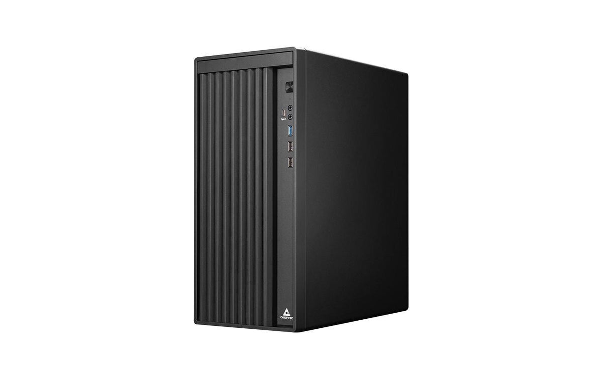 Chieftec Midi Tower BS-20B-OP, Schwarz o.NT 1x5.25, j2 2x2.5/3.5, 3x USB-A, 1x USB-C