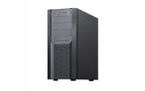 Chieftec Midi Tower CW-01B-OP, black 3x 5.25, 8 x3.5, 7x 2.5, ohne PSU