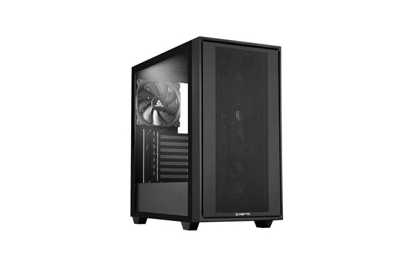Chieftec Midi Tower GS-03B-BLK-OP, Schwarz 3x 2.5, 1x 3.5, 2x USB-A, 1x USB-C, o.PSU