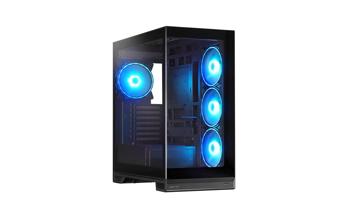 Chieftec Midi Tower GX-30B-OP, Black 1 x3.5, 2x 2.5, ohne PSU