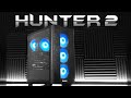 Chieftec Midi Tower Hunter 2, schwarz o.NT 2x3.5, 2x2.5 , 1x Type-C, 1x USB3.1