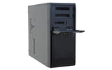 Chieftec Midi Tower LG-01B, schwarz o.NT 2x5.25, 3x3.5, 1x2.5 int., USB3.0/USB2.0