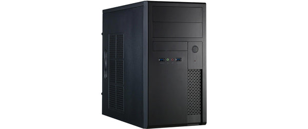 Chieftec Midi Tower XT-01B-OP, black 2x 5.25, 3 x3.5, 1x 2.5, ohne NT.