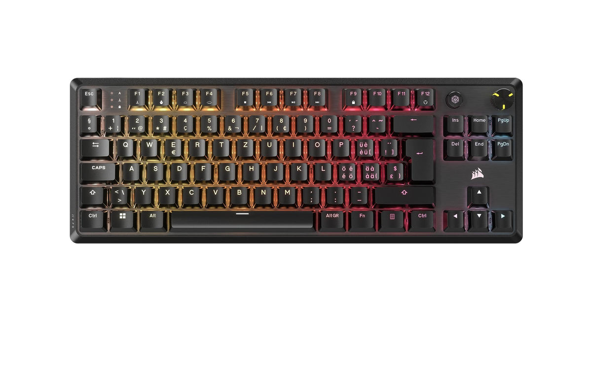 Corsair K70 Core TKL RGB USB-C, mechanisch, RGB Backlighting