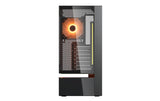 Cougar Case CFV235 Vision ARGB Midi-Tower, Glas, LCD, Schwarz