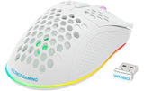 Deltaco Gaming Mouse Wireless WM80 RGB white