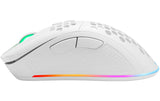 Deltaco Gaming Mouse Wireless WM80 RGB white