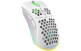 Deltaco Gaming Mouse Wireless WM80 RGB white