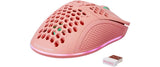 Deltaco Lightweight Gaming Mouse GAM120P, Wireless, Pink, PM80, RGB