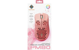 Deltaco Lightweight Gaming Mouse GAM120P, Wireless, Pink, PM80, RGB