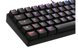 Deltaco TKL Gaming Keyboard mech RGB, black red switch, CH-Layout, mech, black