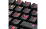 Deltaco TKL Gaming Keyboard mech RGB, black red switch, CH-Layout, mech, black