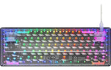 Deltaco TKL Gaming Keyboard mech RGB, trans CH-Layout, mechanisch, RGB, Transparent