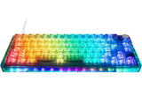 Deltaco TKL Gaming Keyboard mech RGB, trans CH-Layout, mechanisch, RGB, Transparent