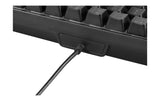 Deltaco TKL Gaming Keyboard memb RGB, black CH-Layout, membrane, RGB