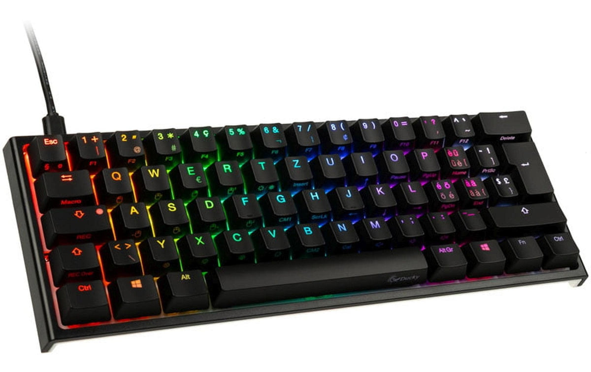Ducky ONE 2 Mini, MX-Black CH Layout, RGB, USB Typ-C-Stecker