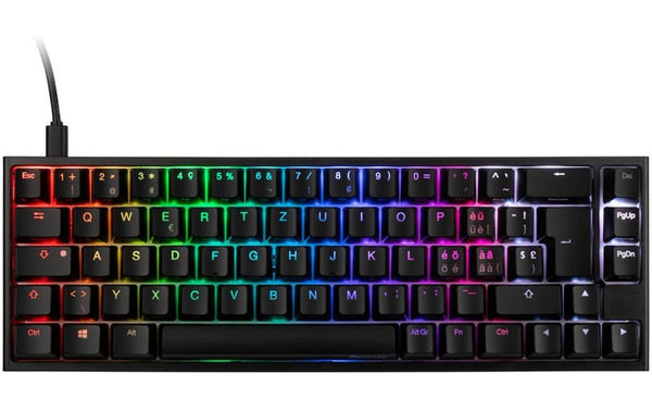 Ducky ONE 2 SF MX Speed Silver CH-Layout