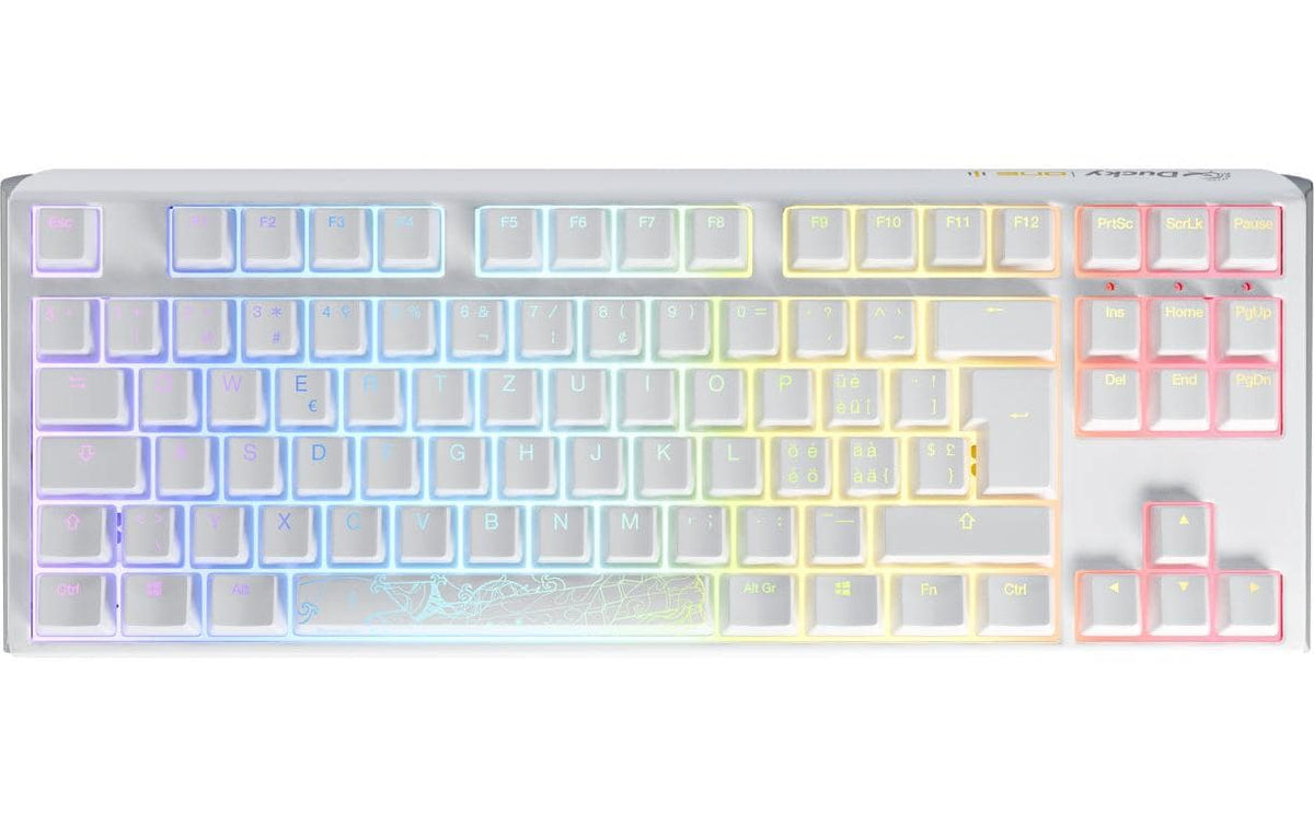 Ducky ONE 3 TKL Classic MX Cherry Red WHI CH-Layout