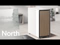 Fractal Design Boîtier d’ordinateur North Blanc
