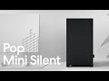 Fractal Design Boîtier d’ordinateur Pop Mini Silent Solid Noir