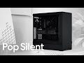 Fractal Design Boîtier d’ordinateur Pop Silent Solid Noir