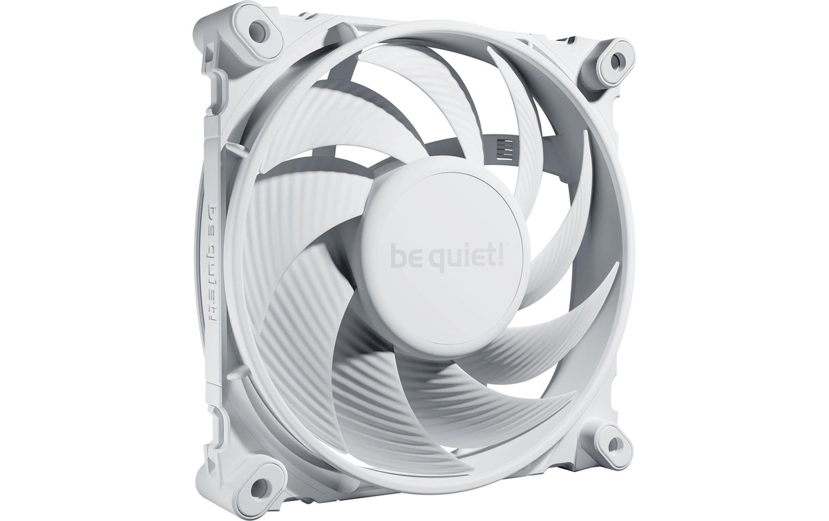 Gehäuselüfter BQ! Sil. Wings 4 12CM PWM HS 120x120x25mm, 12V, 36.9dBA