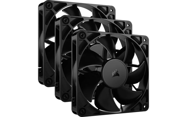 Gehäuselüfter Corsair R5 120 Schwarz 3 120x120x25mm, PWM, 2100rpm, 10-36 dBA