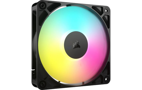 Gehäuselüfter Corsair R5 ARGB 120 Schwarz 120x120x25mm, PWM, 2100rpm, 10-36 dBA