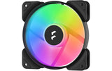 Gehäuselüfter Fractal Asp 12 RGB PWM 120x120x25mm, 4Pin, 10 – 33.2 dB(A)