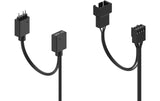 Gehäuselüfter Fractal Asp 12 RGB PWM 120x120x25mm, 4Pin, 10 – 33.2 dB(A)