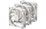 Gehäuselüfter Havn 140mm, 3er 140x140x30mm, PWM, Weiss