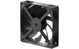 Gehäuselüfter Havn 180mm, 2er 180x180x25mm, PWM, Schwarz
