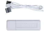 Gehäuselüfter Lian Li 12RSLLCD1W3W 120x120x25mm, LCD, ARGB PWM, Weiss, +Cont