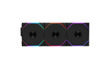 Gehäuselüfter Lian Li 12TL1W3B 120x120x25mm, PWM, RGB, wireless, Schwarz