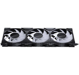 Gehäuselüfter M25 D-RGB 120 3er 120x120x25mm, 3er. Weiss