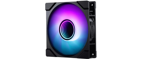 Gehäuselüfter M25 D-RGB 120 120x120x25mm, 1er. Weiss